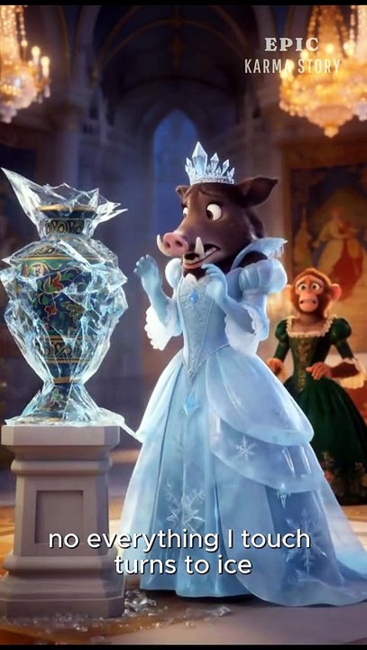 Frozen! The origin of Elsa's curse, Anna the savior #frozen #disney #slapstick #comedy