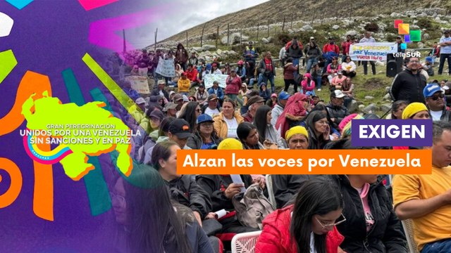 Voces venezolanas se alzan contra las sanciones en la Gran Peregrinación