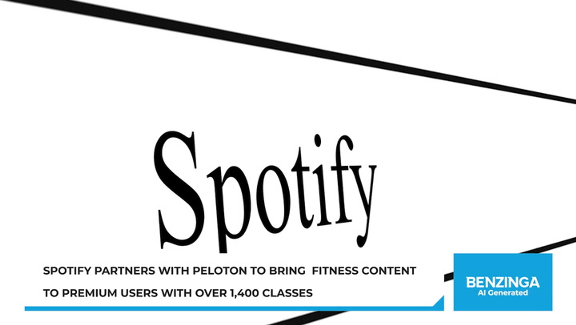 ⁣Spotify Peloton Deal