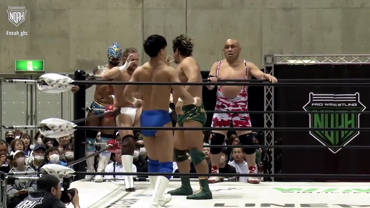 Yoshiki Inamura, Kazuyuki Fujita, Dragon Bane & Katsumi Inahata vs. KENTA, Shane Haste, Tetsuya Endo & HAYATA: NOAH LETHAL ODYSSEY TOUR 2026 (4/25/2026)