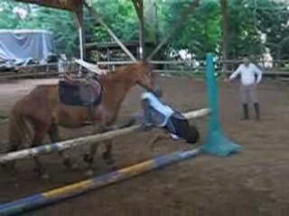 Camille, l'autre pro du saut