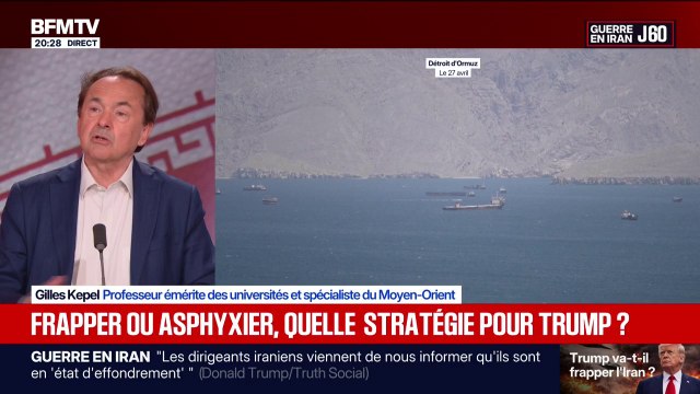 Détroit d'Ormuz: L’Iran, héros du Sud global, est en train de devenir celui qui cause des pénuries , observe Gilles Kepel, spécialiste du Moyen-Orient
