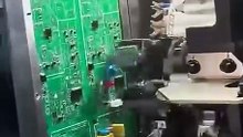 Mesmerizing to watch this circuit board assembly line in action