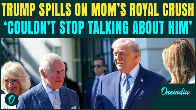 Moment: Trump Reveals His Mom’s Royal Crush At Ceremonial Welcome of UK Royals: ‘Charles is So Cute’