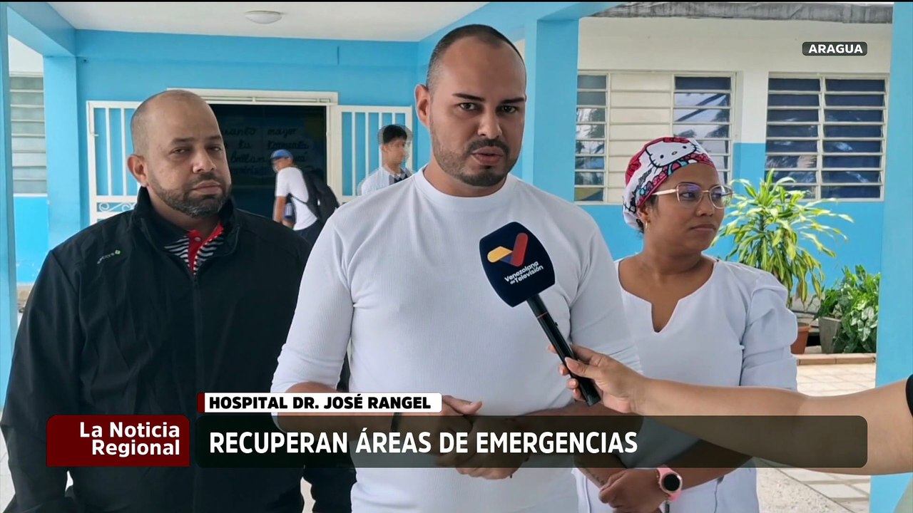 Aragua | Rehabilitan área de emergencias y otros espacios de atención del Hospital Dr. José Rangel