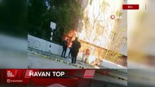 İstanbul'da doğalgaz çalışmasında havan topu mermisi bulundu