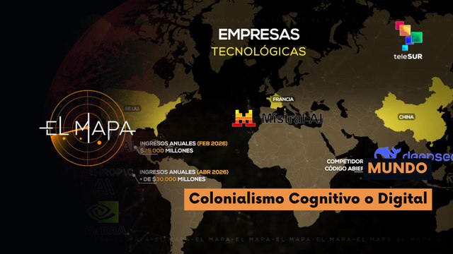 El Mapa | Mapa del día | Mundo | Colonialismo Cognitivo o Digital 28-04-2026