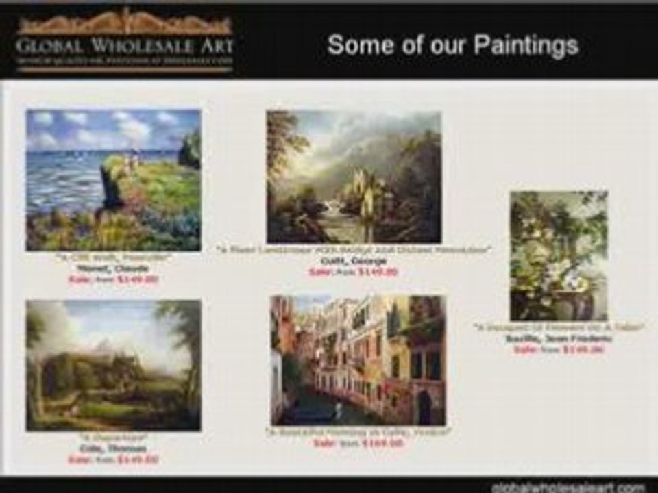Wholesale Oil Paintings on Canvas, Fine Art ...