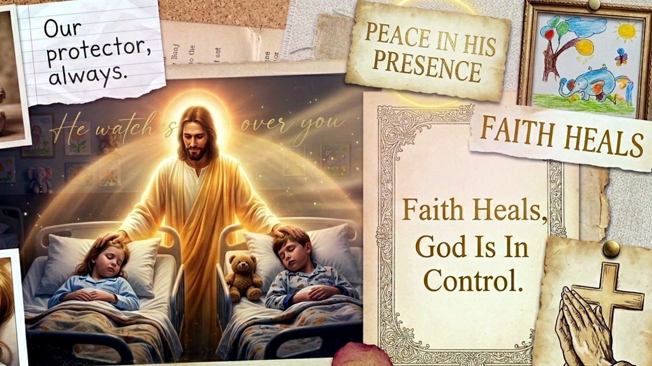 Peace in His Presence | Children’s Healing Music for Fear & Anxiety | Jesus Comforts You