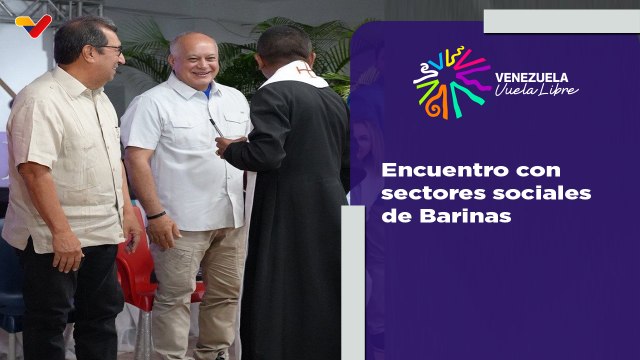 Sectores sociales de Barinas alzan su voz por una Venezuela libre de sanciones