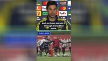 Arteta demands Arsenal make a statement in the Champions League