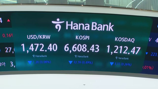 이틀 연속 최고치 경신한 코스피, 오늘은 0.33% 하락 출발 / YTN