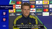Arsenal are in a 'great position to make history' - Ødegaard