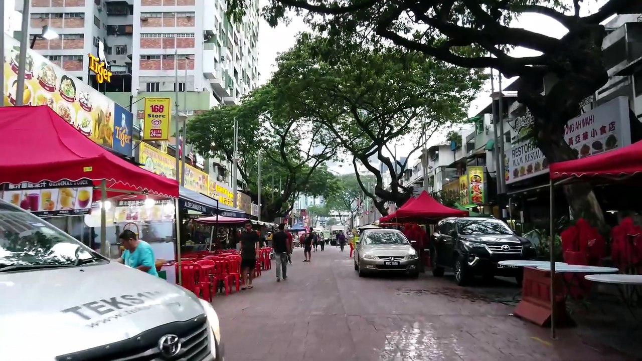POV City Walk in Downtown Kuala Lumpur | Vibrant Bustling Streets of Malaysia