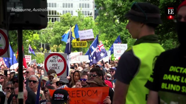Manifestaciones contra restricciones por Covid 19 alrededor del mundo