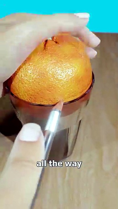 How To Make A Candle From An Orange