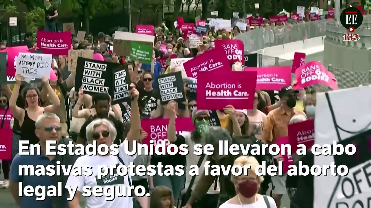 Estados Unidos: masivas protestas a favor del aborto legal