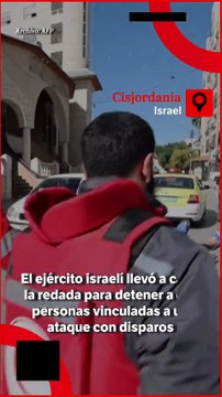 Redada de ejército israelí deja dos palestinos muertos en Cisjordania