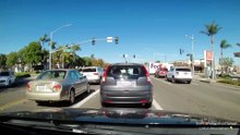 dash cam car crash - front and back dash cam