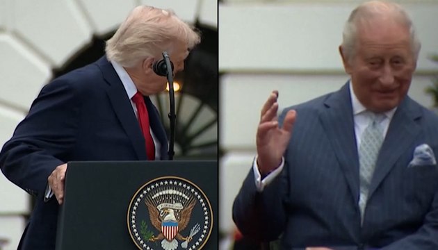 Trump Jokes About His Mom’s Crush on King Charles | Awkward Moment at White House