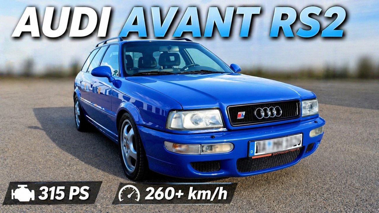 Audi Avant RS2: Klassiker mit 410 Nm und Allrad-Power