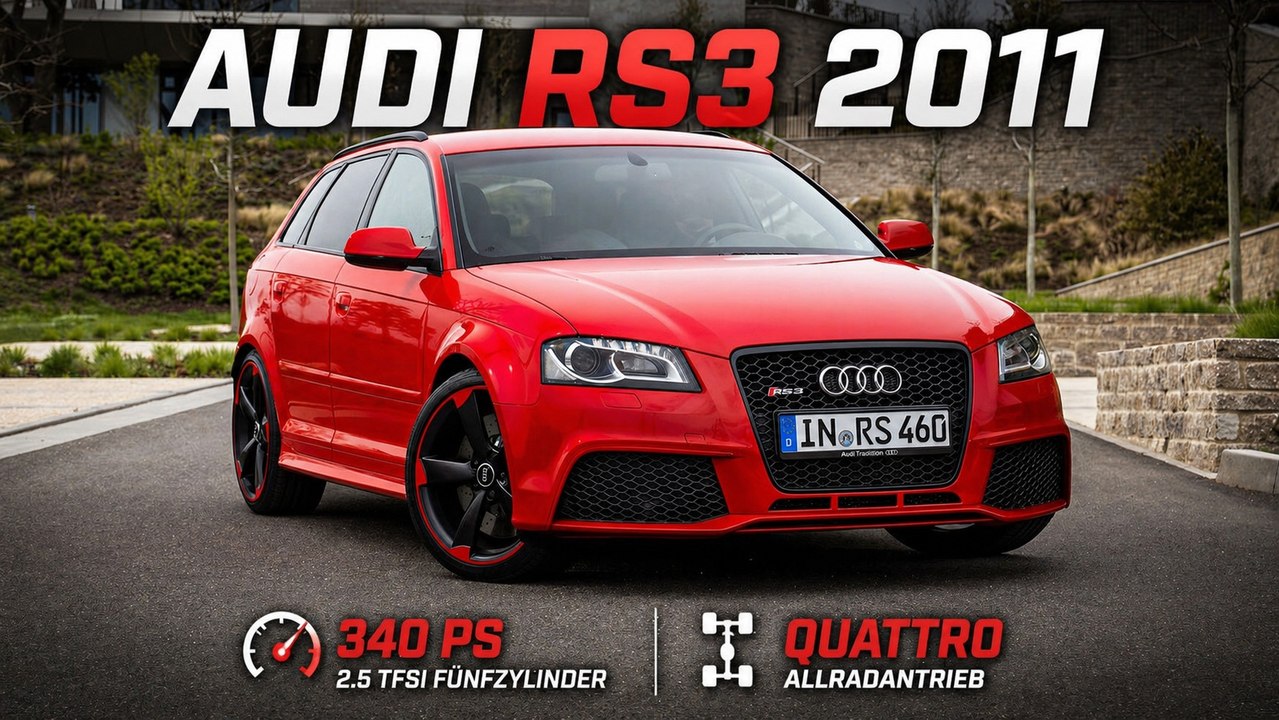 2011 Audi RS3 (8PA) Technikcheck – Kompakter mit 5-Zylinder-Power