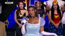 Azúcar deslumbra con diminuto vestido de princesa