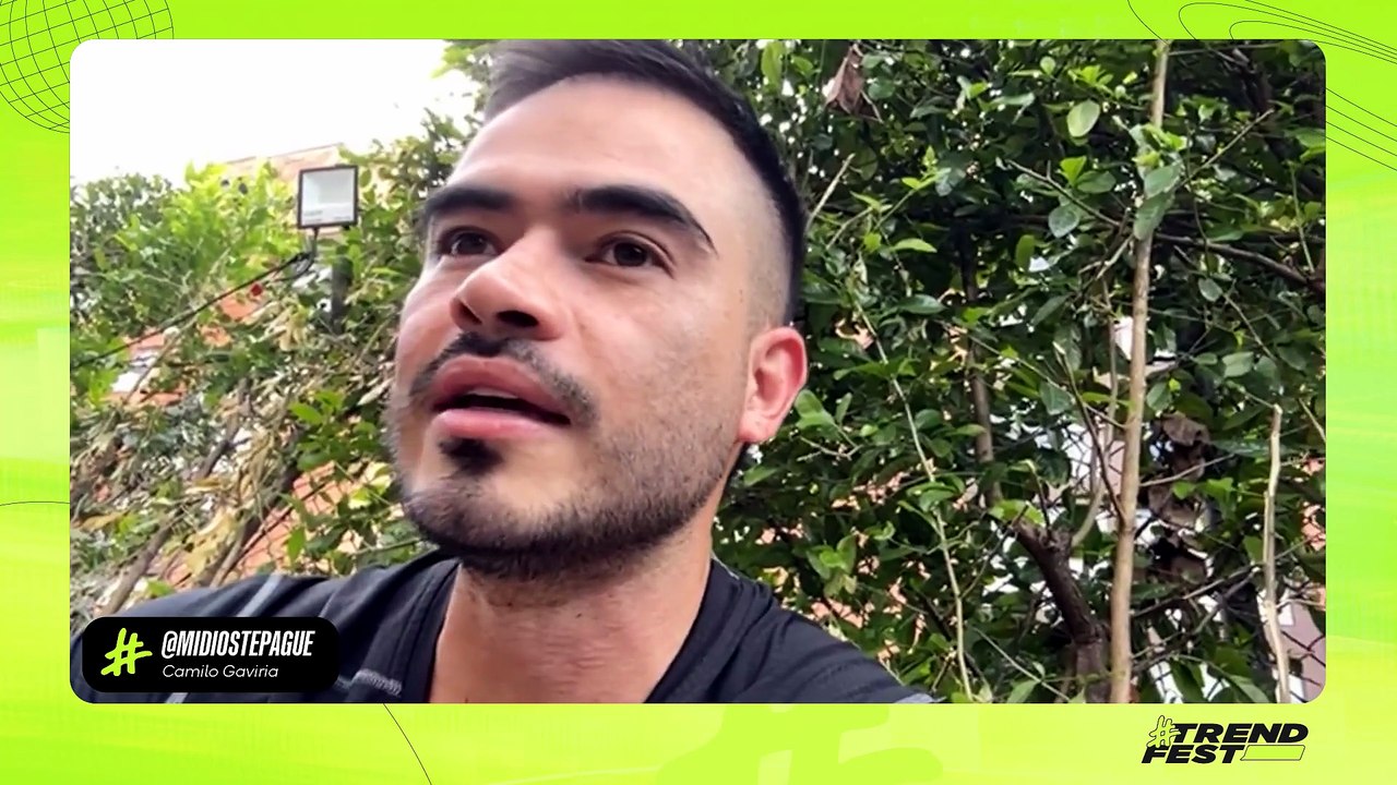 Camilo Gaviria conversó con TrendFest sobre lo que significa ser un generador de contenido profesional