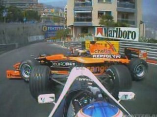 Monaco-2000-Crashes at 1 lap