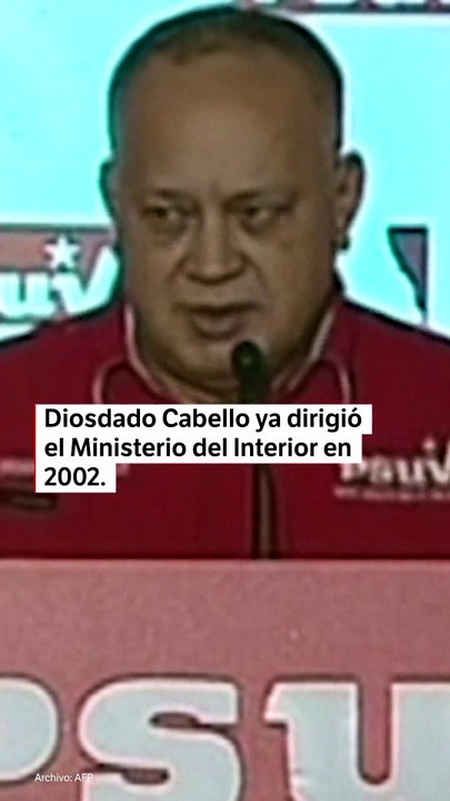 Maduro nombra a Diosdado Cabello como ministro del Interior