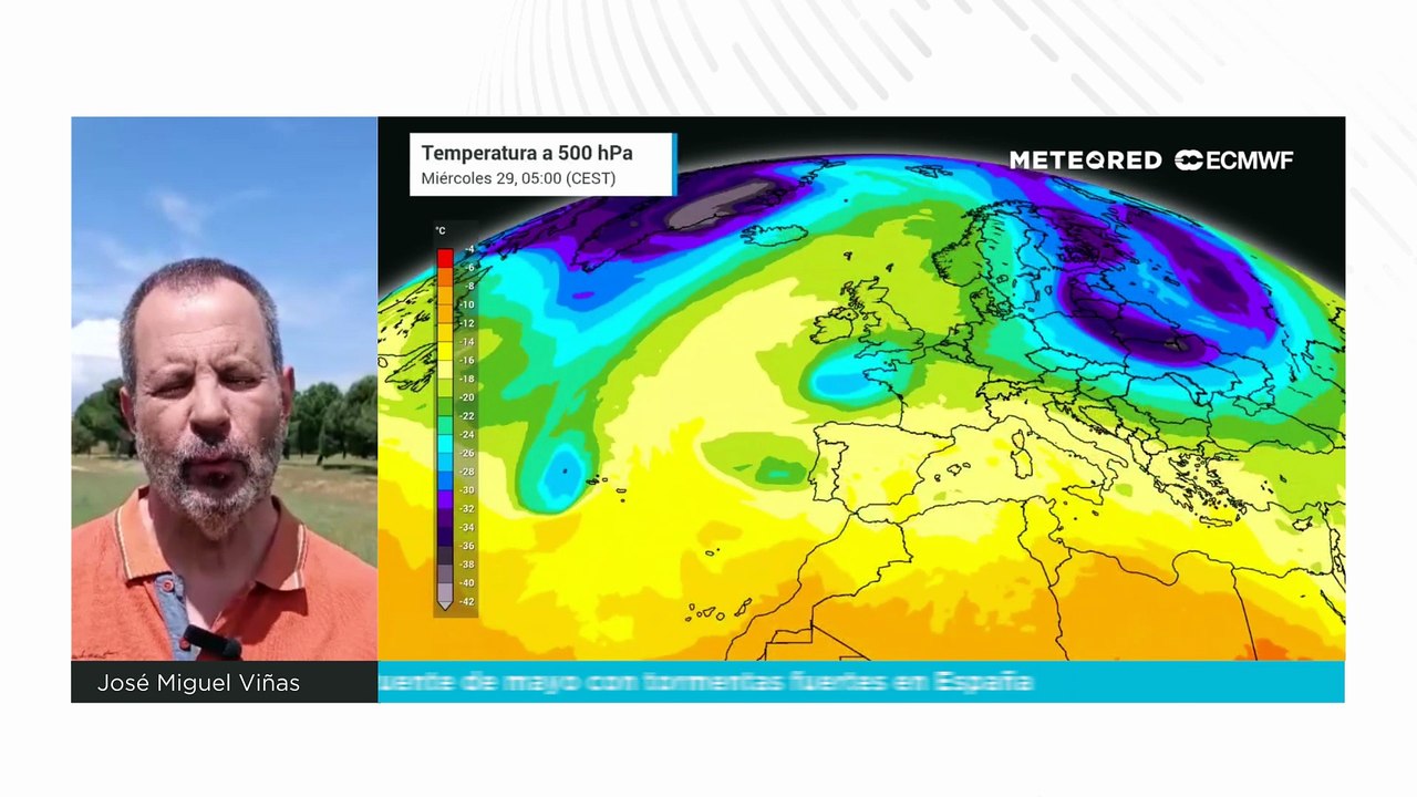 Puente de mayo con tormentas fuertes en España