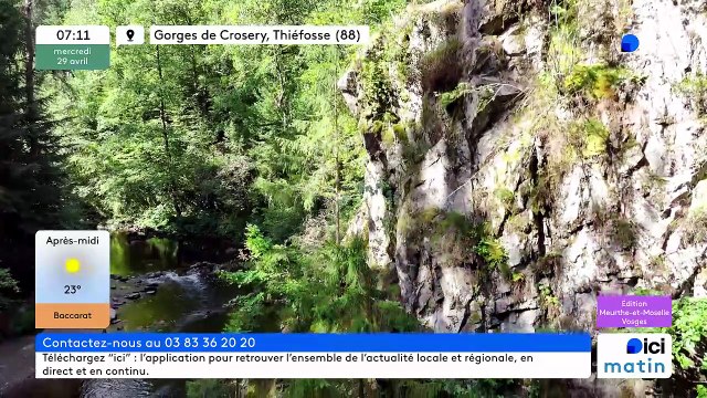 29/04/2026 - ici matin par Ici Lorraine (Meurthe-et-Moselle et Vosges) en vidéo