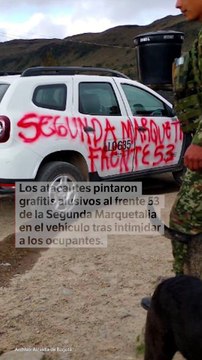 Bus con pasajeros fue retenido en Sumapaz por supuestos miembros de disidencias