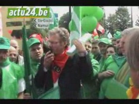 Namur: manifestation