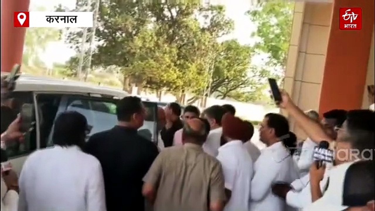 करनाल पहुंचे भूपेंद्र सिंह हुड्डा, किसानों और कानून व्यवस्था के मुद्दों पर भाजपा सरकार पर किया तीखा हमला