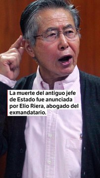Murió Alberto Fujimori, expresidente de Perú, a los 86 años