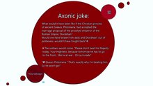Axonic Joke of Today by Mihaela Pleșca