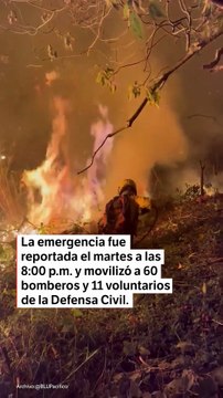 Así avanza el incendio forestal en Pichindé, Cali, tras 30 horas activo