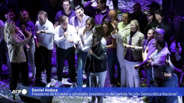 Elecciones en Ecuador: Daniel Noboa y Luisa González cierran sus campañas