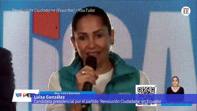 Elecciones en Ecuador: Daniel Noboa y Luisa González van a segunda vuelta