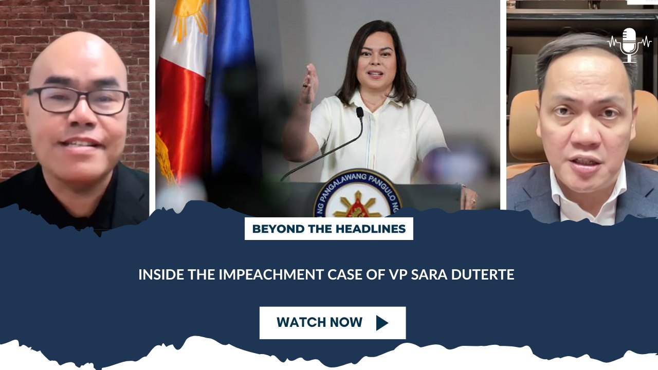 Inside the Impeachment Case of VP Sara Duterte
