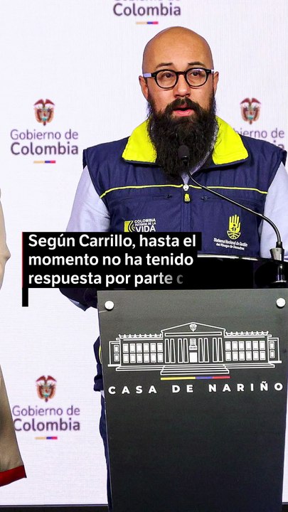 Carlos Carrillo, director de la UNGRD, presentó su renuncia protocolaria