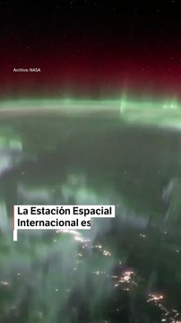 Así se ve una aurora boreal grabada desde el espacio: la Nasa reveló video
