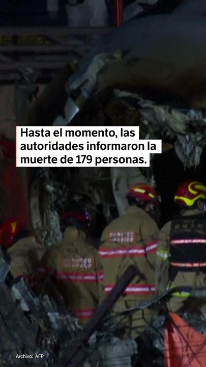 Tragedia aérea en Corea del Sur: al menos 179 m...