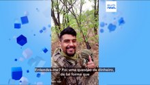 "Eu sempre lhe disse para não ir": dinheiro leva milhares de colombianos a combater na Ucrânia