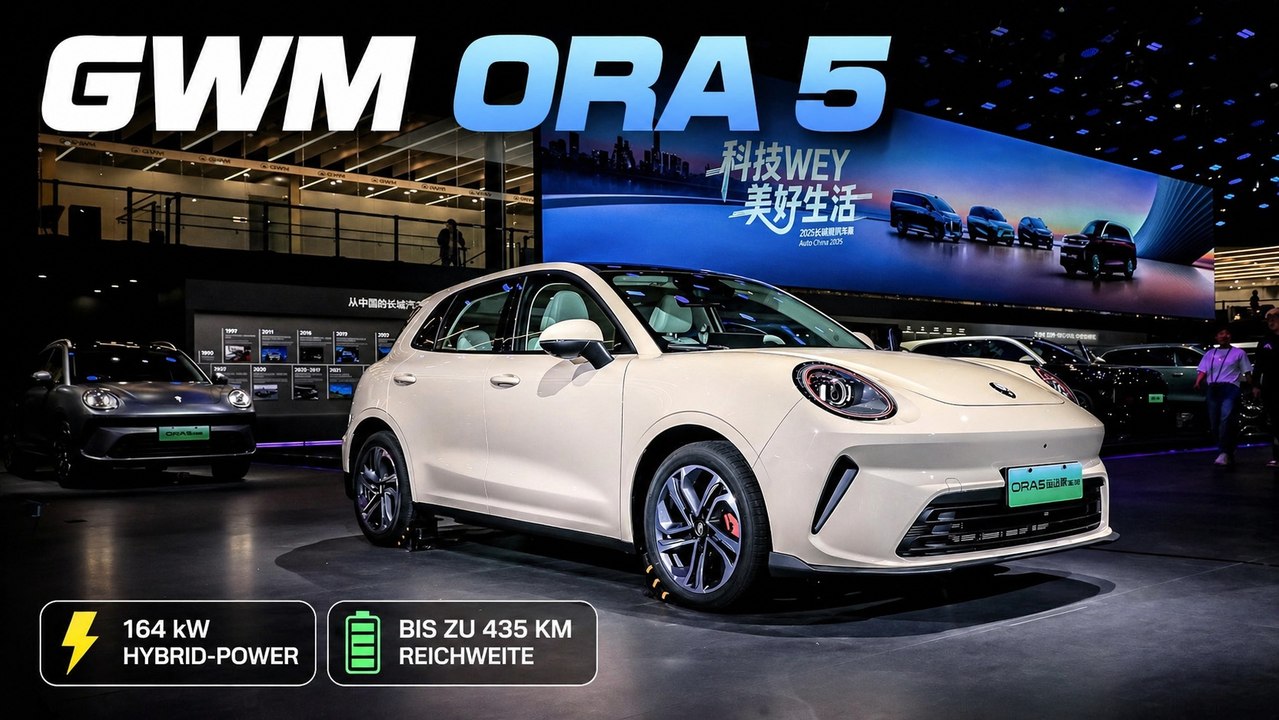2026 GWM ORA 5 bringt Hybrid, BEV und ICE in die C-SUV-Klasse