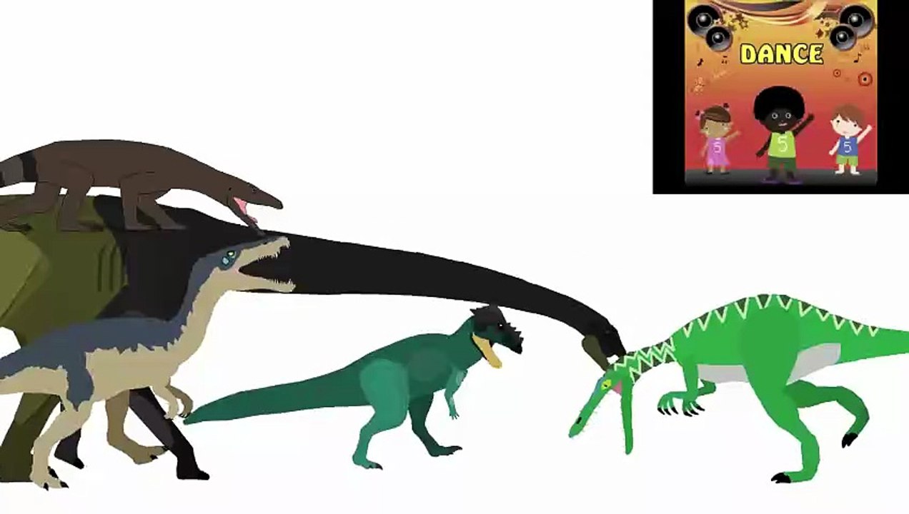 dinosaurs dancing to count by 5 by Have Fun Teaching