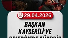 Başkan Kayserili’ye Belediyede Sürpriz Kutlama