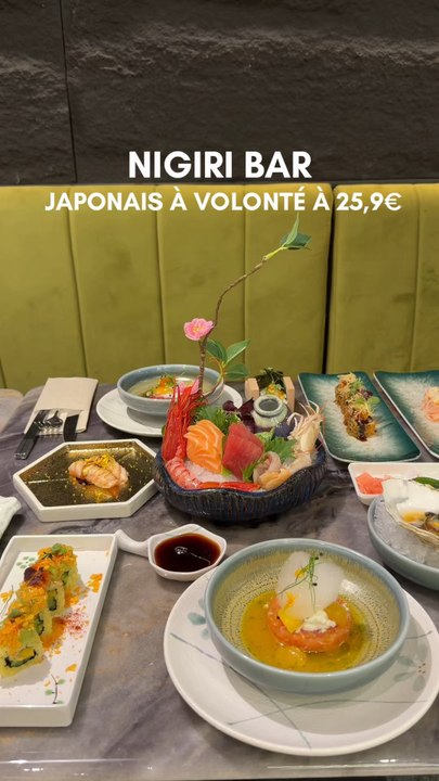 Japonais à volonté à Paris 🍣