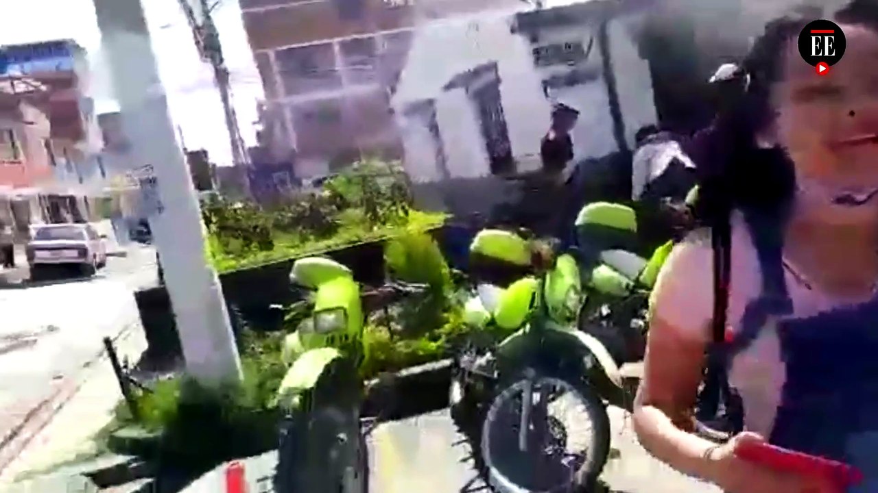 Diego Cancino, concejal de Bogotá, denuncia que Policías habrían dejado que 20 jóvenes se quemaran
